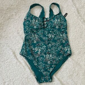 Adore me Floral Teal women’s Swimwear